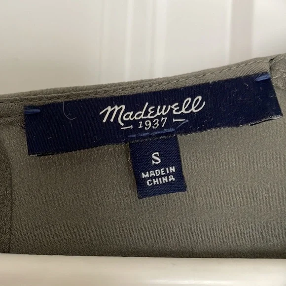 Madewell silk top - Picture 2 of 4